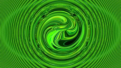 Abstract bright luminous green screen background. Neon effect Art trippy Stock Illustration