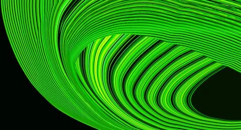 Abstract bright luminous green screen background. Neon effect Art trippy Stock Illustration