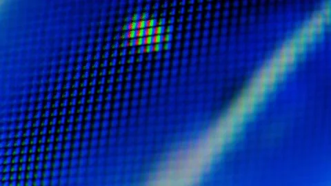 Abstract bright movement of white spots of pixels Stock Footage 194567696
