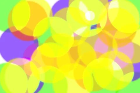 Abstract bright multi-colored background with circles Stock Illustration