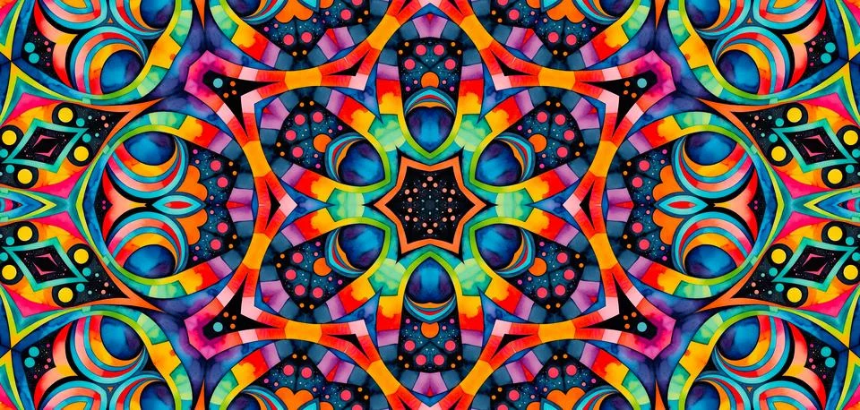 Abstract bright multicolor background, colorful pattern Stock Illustration