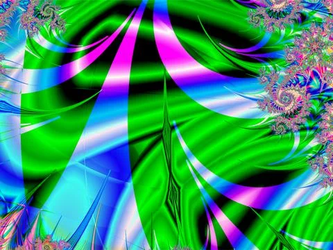 Abstract bright multicolor linear pattern, color graphics, background, design Stock Illustration