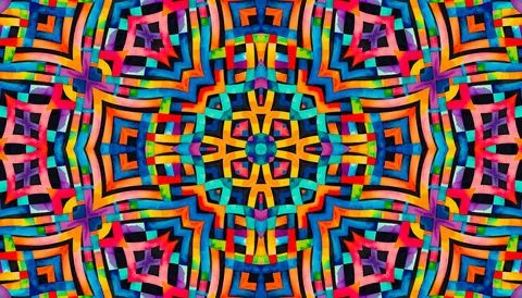 Abstract bright multicolor pattern, colorful background Stock Illustration