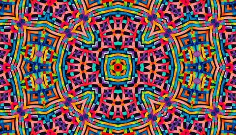 Abstract bright multicolor pattern, colorful background Stock Illustration