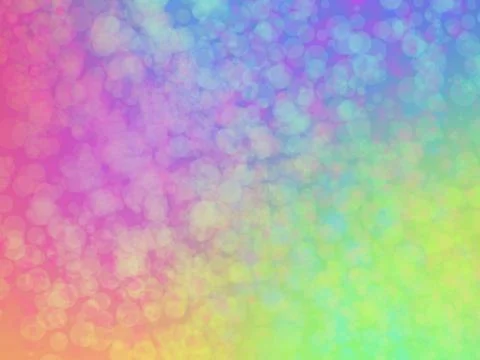 Abstract bright multicolored background with circles Stock Illustration