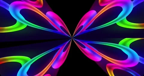 Abstract bright neon background. Stock Footage 321480782
