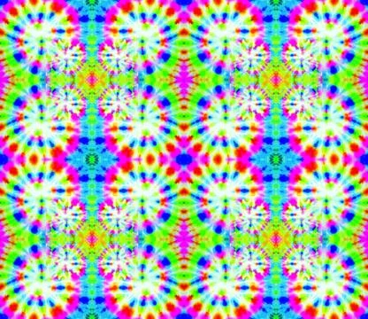 Abstract bright neon pattern. Seamless pattern Illustrazione stock