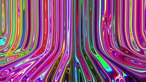 Abstract bright neon rays with glowing lines effect on the colorful background. Stock-Footage 200982587