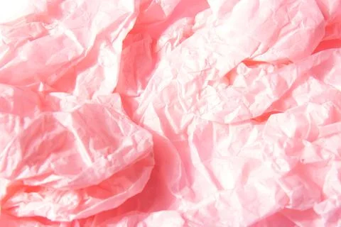 Abstract bright pink background. Squeezed craft paper Stock Photos