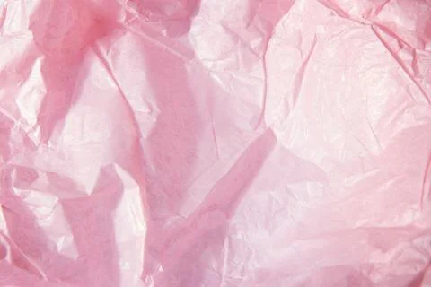 Abstract bright pink background. Squeezed craft paper Stock Photos