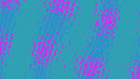 Abstract bright pink spots on a blue textured background Stock Illustration