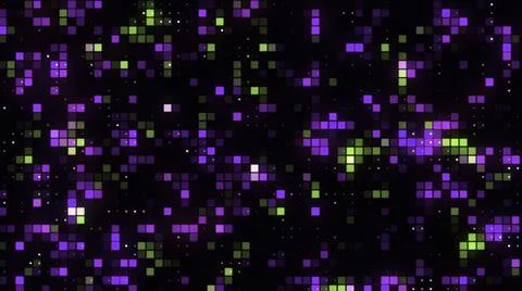 Abstract bright pixelated mosaic pattern. Motion. Abstract background with Stock Illustration