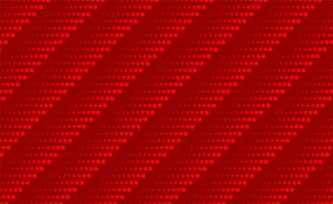 Abstract bright red dotted pattern geometric background Illustrazione stock
