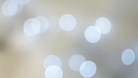Abstract bright silver bokeh lights on defocused grey multicolor background Stock Footage 100091397