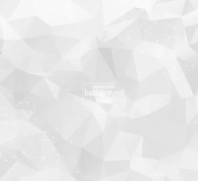 Abstract bright simple tech vector background. Connection structure. Polygona イラスト素材