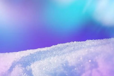 Abstract bright snowy background with copy space. Winter fresh snowdrifts. 스톡 사진