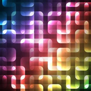Abstract bright spectrum wallpaper. Vector illustration Stock Illustration