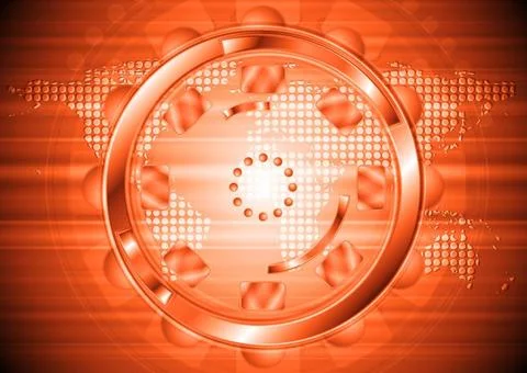 Abstract bright technology background. Vector design eps 10 Abstract brigh... Stock Photos