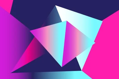 Abstract bright transparent abstract background Stock Illustration
