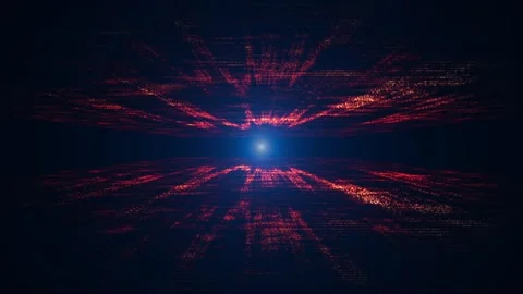 Abstract Bright Tunnel. Video stock 297081524