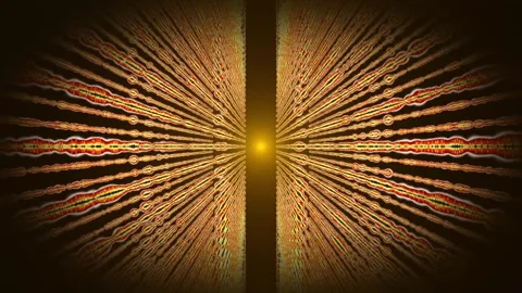 Abstract bright tunnel. Video stock 297353456