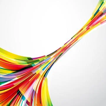 Abstract bright vector background. Stock Illustration