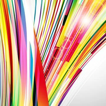 Abstract bright vector background. Illustrazione stock