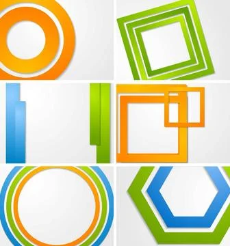 Abstract bright vector backgrounds Abstract bright tech vector backgrounds... Stock Photos