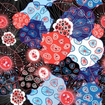 Abstract bright vector pattern Stock Illustration