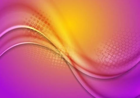 Abstract bright waves background Abstract bright waves background. Vector ... Foto stock