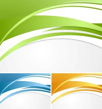 Abstract bright waves background Abstract bright waves vector background C... Stock Photos