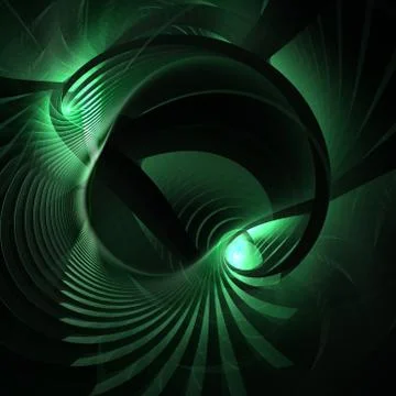 Abstract bright wavy lines on a background. 스톡 일러스트
