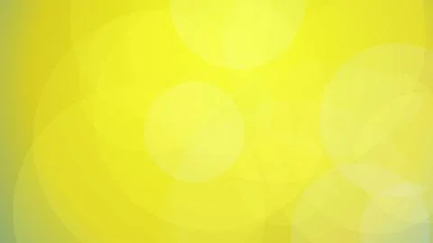 Abstract bright yellow background with soft glowing bokeh circles and vibra.. Stock Illustration