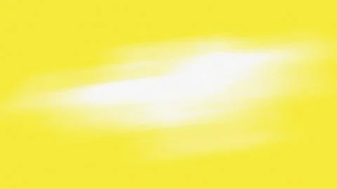 Abstract bright yellow background with a soft white horizontal light glow Stock Illustration