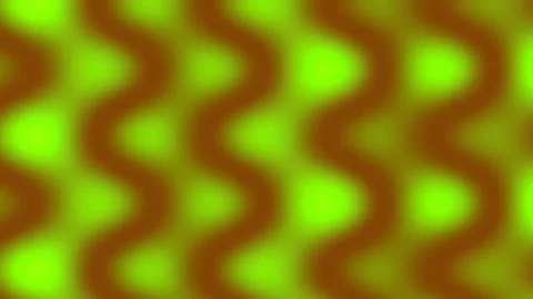 Abstract bright yellow neon liquid flowing wave background video loop Stock Footage 341056252
