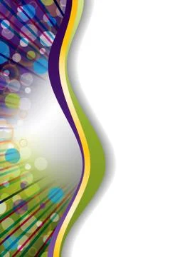 Abstract brochure background design Stock Illustration