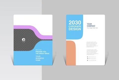 Abstract brochure design concept イラスト素材