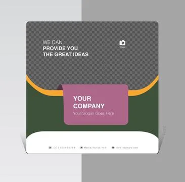 Abstract brochure design concept Stock Illustration