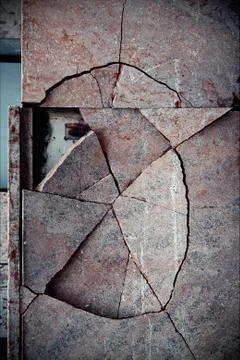 Abstract broken 库存照片