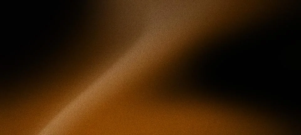 Abstract brown and black gradient background with noise texture Stock Illustration