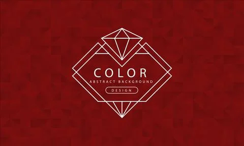 Abstract brown background, brown textures, banner brown wallpaper, polygon brown Stock Illustration