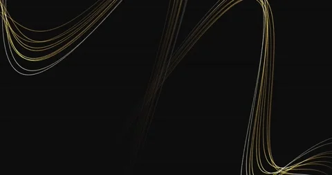 Abstract brown background with dynamic beige, brown 3d lines. template for Stock Footage 162379453