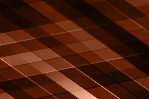 Abstract brown background with paper cut abstract geometric shapes. Dynamic Stock Illustration