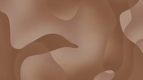 Abstract brown background with wavy shapes. Stock Footage 280844836
