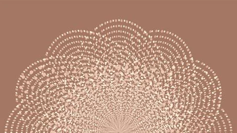 Abstract brown beige Mocha Mousse color fractal background. backdrop. Stock Illustration