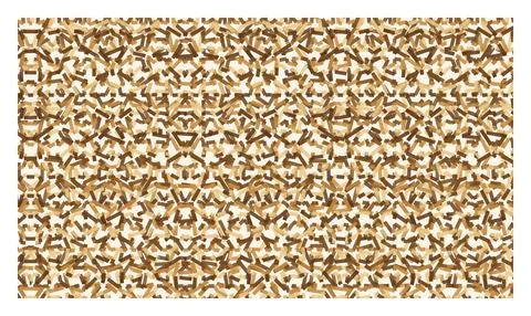 Abstract brown colored background with geometric shapes, modern random patt.. Stock Illustration