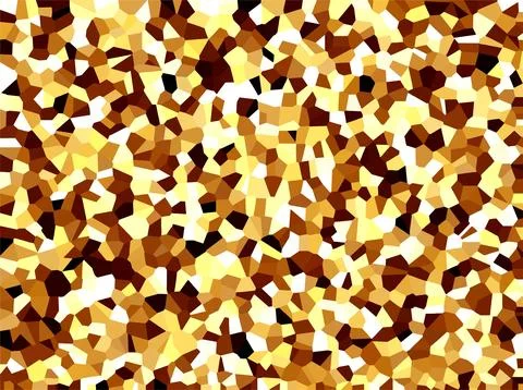Abstract brown crack background. Brown polygonal abstract design template. Stock Illustration