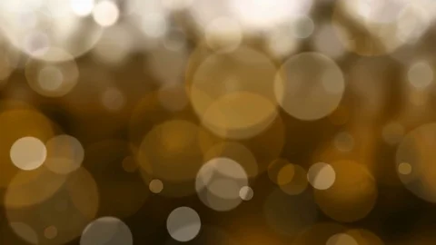 Abstract brown defocused blur bokeh light background - Christmas background Stock Footage 78700176