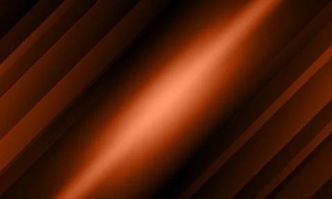 Abstract brown diagonal stripes geometric background. glowing light. Stock Illustration