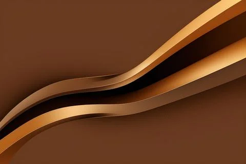Abstract brown geometric background. Dynamic shapes composition. Stock Illustration